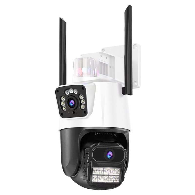 F monitor de cámara solar exterior 360 grados sin callejones sin salida teléfono móvil remoto sin electricidad sin red al aire libre 4G visión nocturna