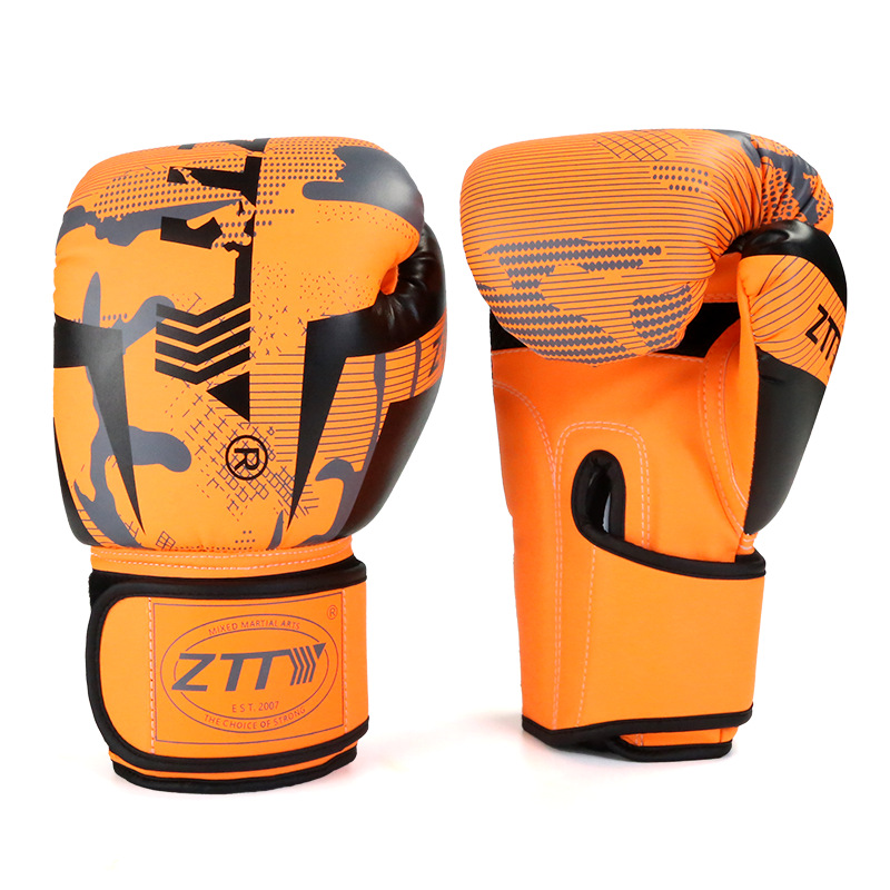 En stock al por mayor guantes de boxeo para adultos niños combates profesionales Muay Thai entrenamiento saco de boxeo guantes de boxeo Sanda guantes de boxeo