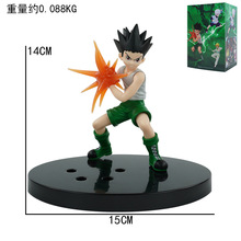 全职猎人动漫手办 小杰奇犽手办 酷拉皮卡车载公仔机箱桌面摆件