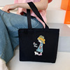 Shopping bag, backpack, cloth bag, Korean style, for students, wholesale