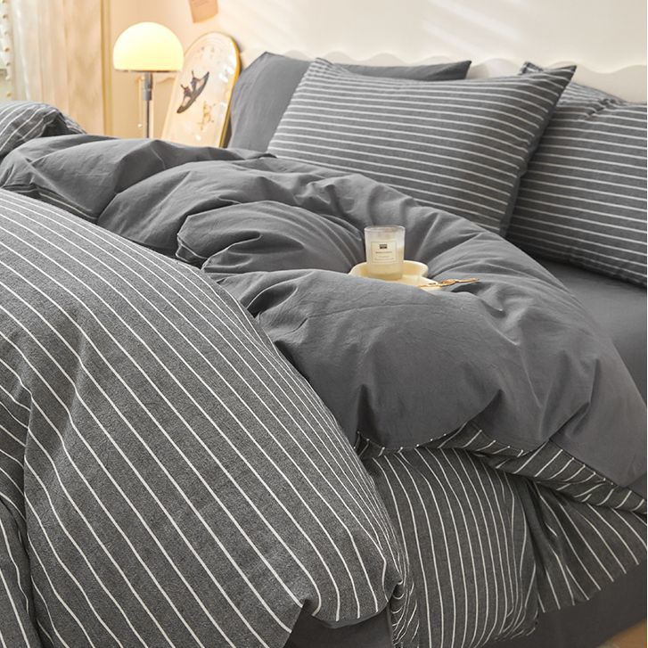 Funda de edredón de algodón de algodón de una sola pieza 180x220 Funda de edredón individual 150x200x230cm Funda de edredón simple de lujo ligero de alta gama