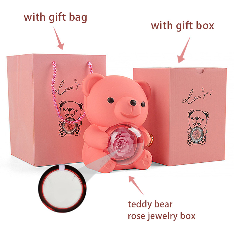 핑크곰 비누꽃 130*90*125mm (475g/개)