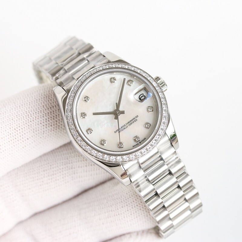 Datejust Women's 31mm Watch with Diamonds and Starry Sky Dial, Fully Automatic Mechanical Watch, Fashionable Women's Watch Datejust Women's 31mm Watch with Diamonds and Starry Sky Dial, Fully Automatic Mechanical Watch, Fashionable Women's Watch