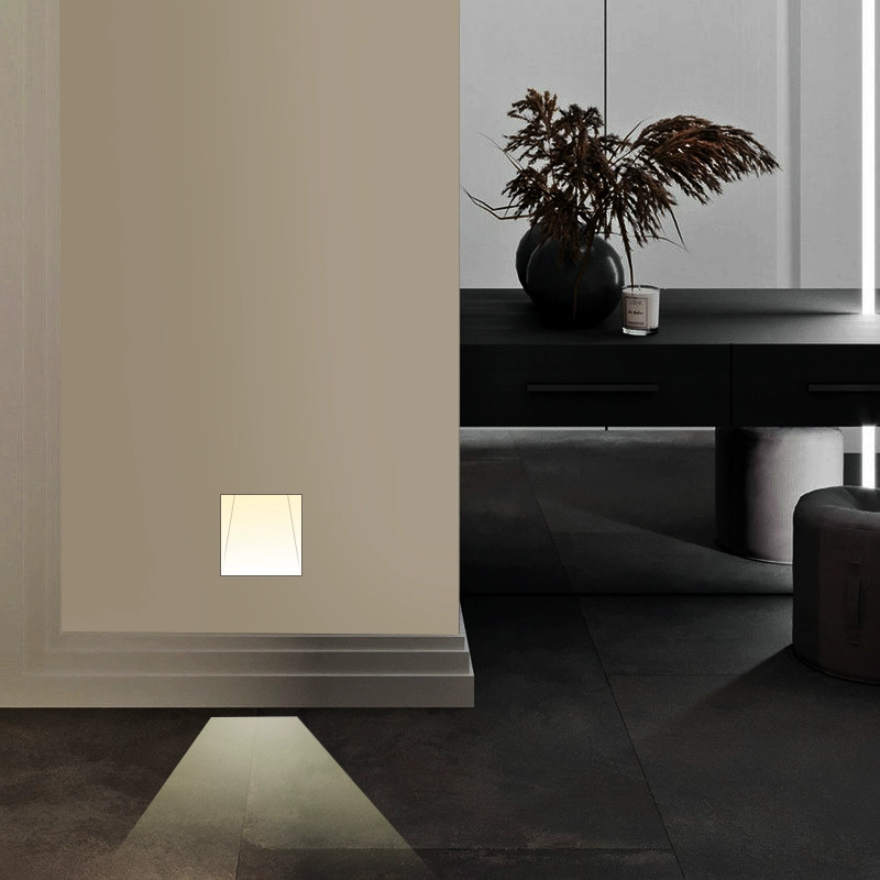 Встраиваемое напольное LED-освещение для отеля, для коридора, для лестницы