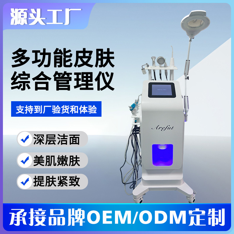 皮膚総合管理器美容院専用顔面多機能清潔補水導入引き上げ酸素全能器|undefined