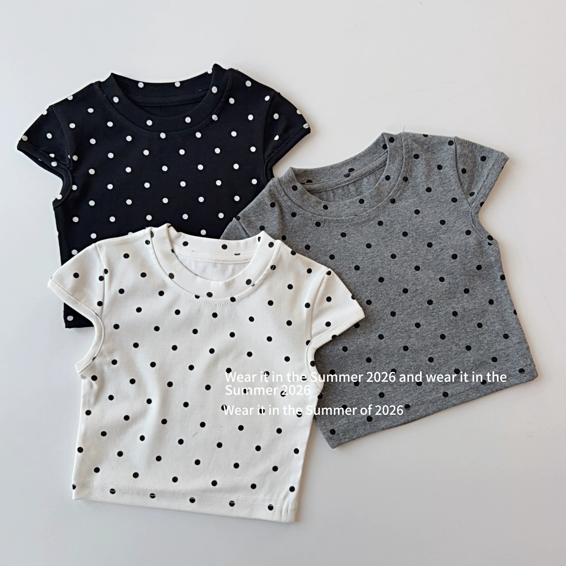 Детская футболка ретро с круглым воротом, с коротким рукавом, slim fit