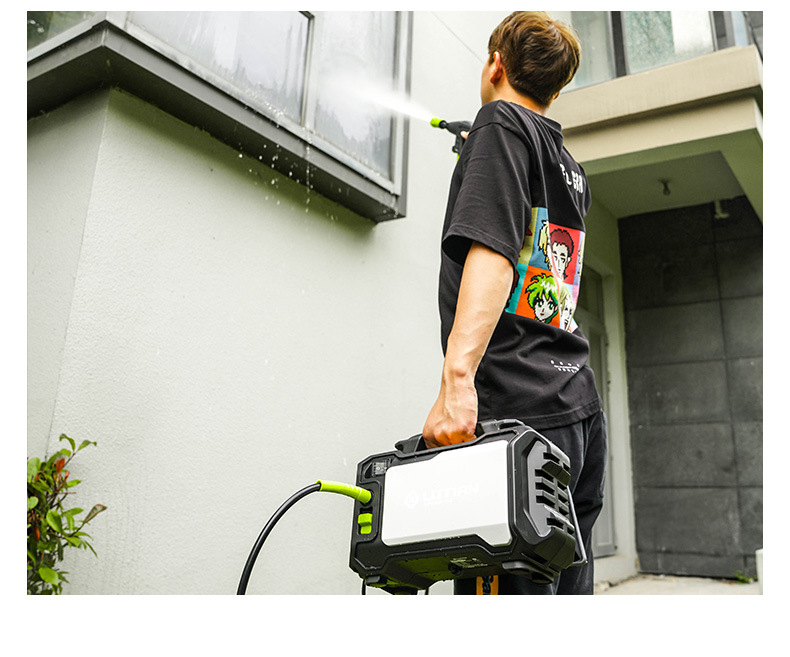 Portable High-Pressure Car Washer Pump for Home Use 220V Fully Automatic New Car Cleaning Tool High Power Wholesale