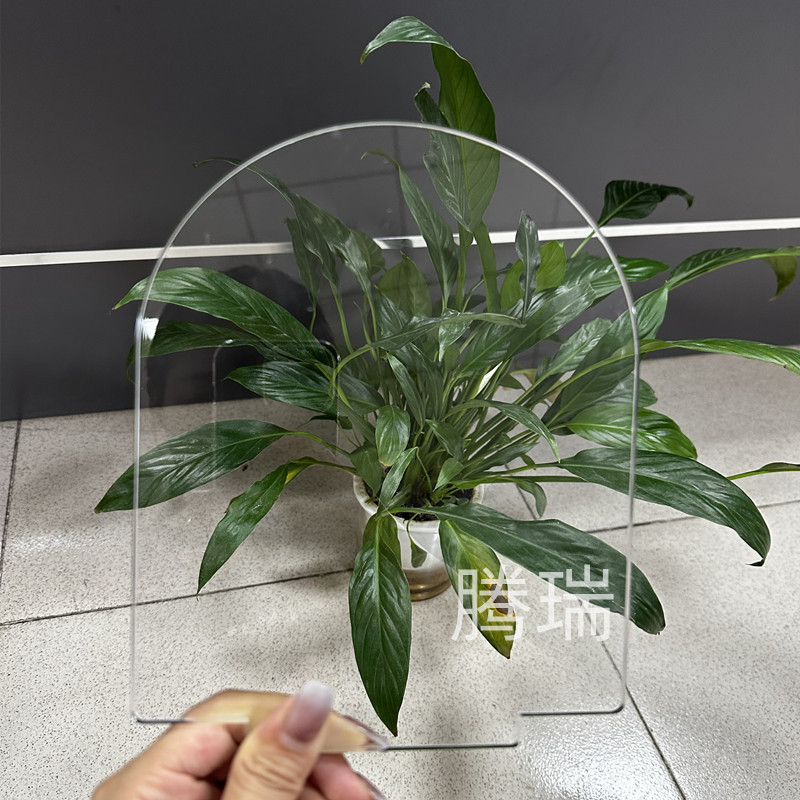 跨境3d亚克力小夜灯激光记事板实木led台灯usb发光卧室氛围灯