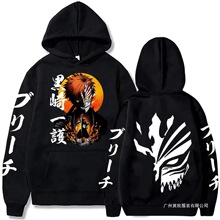 热门日本动漫漂白剂连帽衫黑崎一护久木拜屋Abarai Renji印刷运动