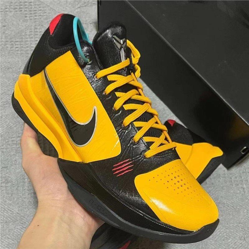 Pure Original Kobe 5 Practical Basketball Shoes Zk5 Black and White Clown Real Carbon Plate Double Air Cushion Non-Slip Wear-Resistant Sports Shoes Pure Original Kobe 5 Practical Basketball Shoes Zk5 Black and White Clown Real Carbon Plate Double Air Cushion Non-Slip Wear-Resistant Sports Shoes
