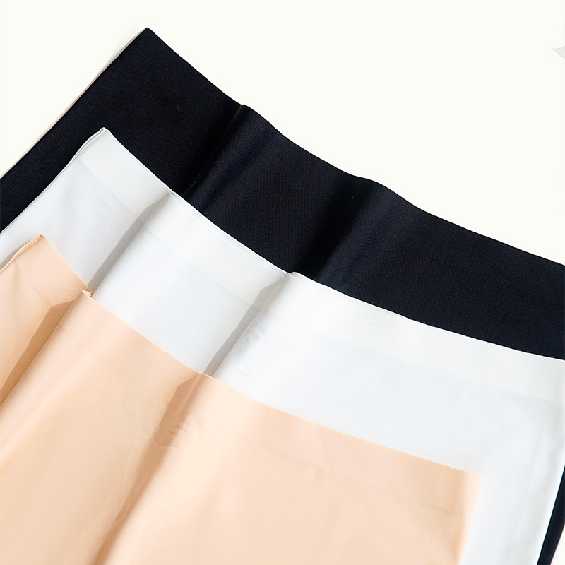 Pantalones de seguridad europeas y estadounidenses de una pieza de mujer sin bordes doblados leggings de cintura mediana anti-caída sin marcas de hielo de damas