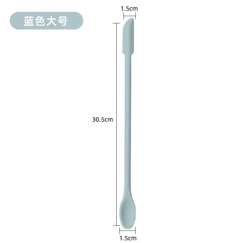 爆款食品级硅胶迷你硅胶刮刀果酱刮勺粉底液化妆品瓶刮刀三件套装|undefined
