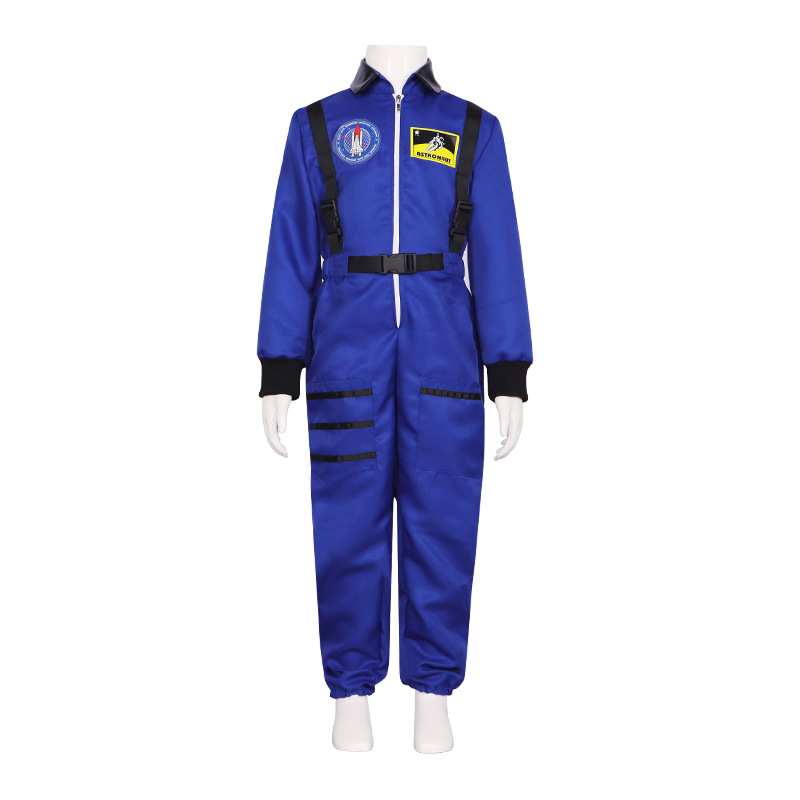 El astronauta de Halloween cos traje espacial grupo fiesta etapa rendimiento traje Cosplay juego traje espacial