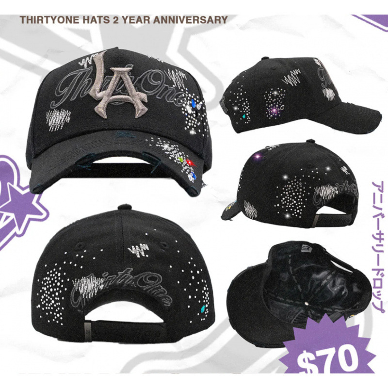 Tendencia transfronteriza hip hop Dandy Dandy sombrero con letras de diamante sombrero de pato doblado a lo largo del sombrero de béisbol image 145