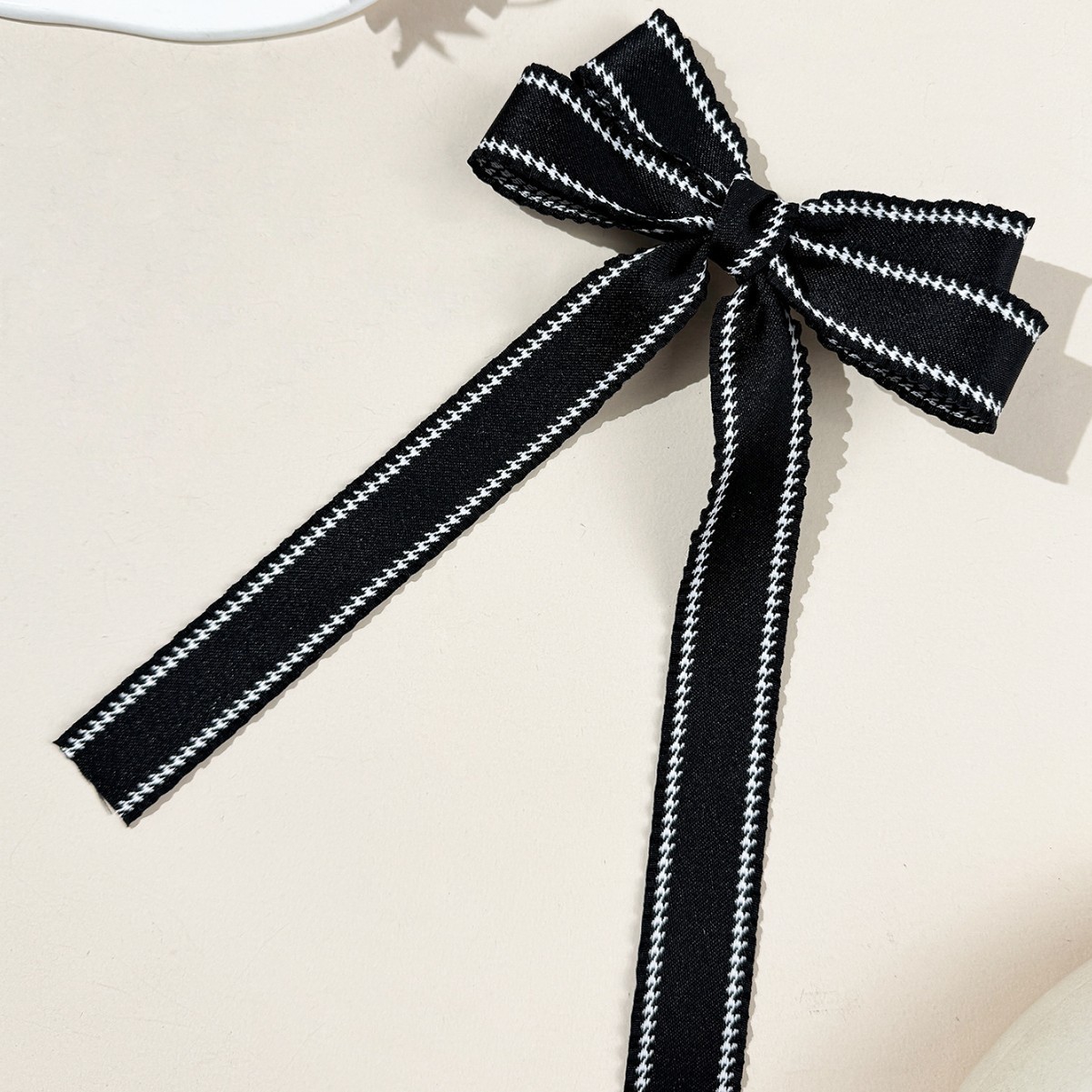 All Seasons Season Women's Gender Sweet Women's Bow Knot Ribbon Hair Clip