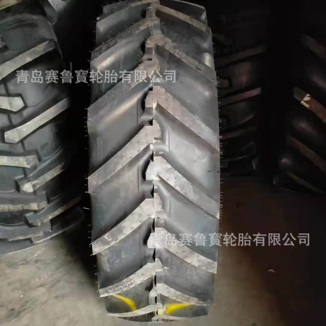 16.9R28 农用人字拖拉机轮胎440/80R28加厚