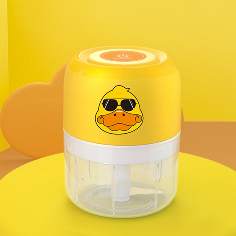 Household Garlic Press, Meat Grinder, Food Processor, Mini Children's Food Processor, Electric Garlic Masher, Garlic Mincer, Garlic Peeler