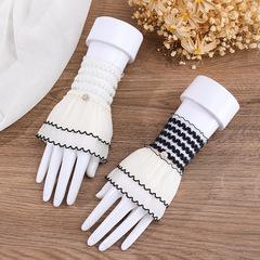 Cuff 2024 Lace False Sleeve Flare Sleeve Short Sleeve Women Lace Control False Sleeve Student Sweater Sleeve Little Lolita