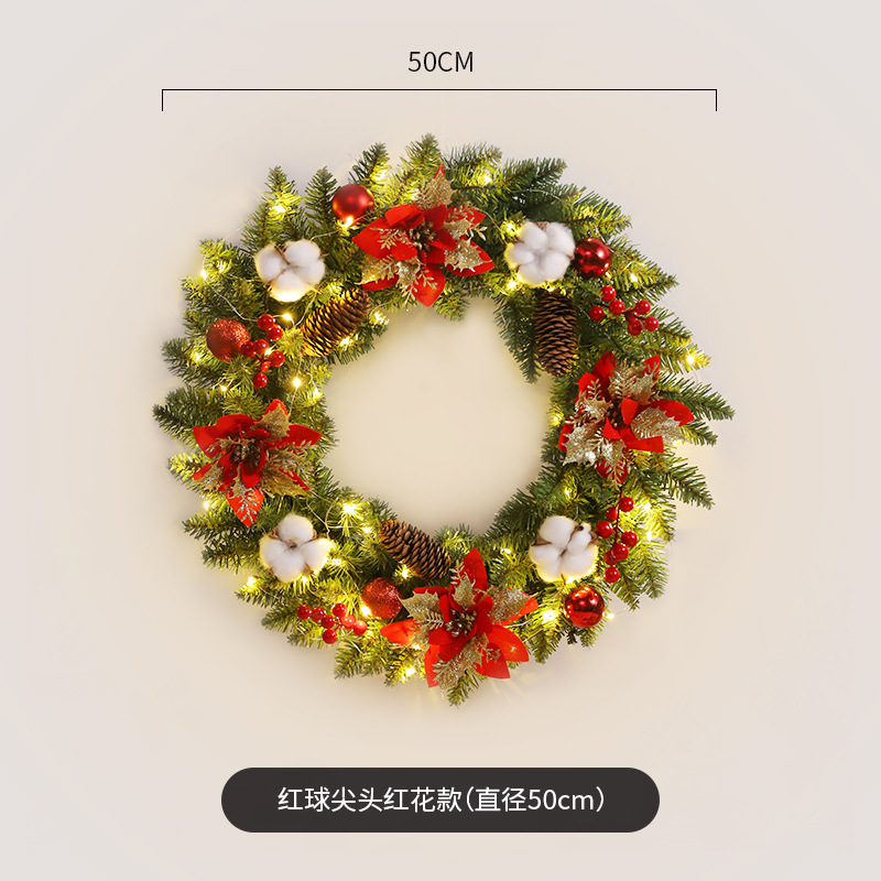 国境を越えたアマゾンはクリスマス装飾花輪40/50/60クリスマス装飾装飾品のシーン配置品に特化している|undefined