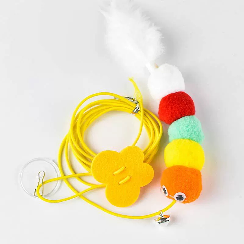 Эластичная игрушка, маленький колокол, качели, кошка, борьба с скукой