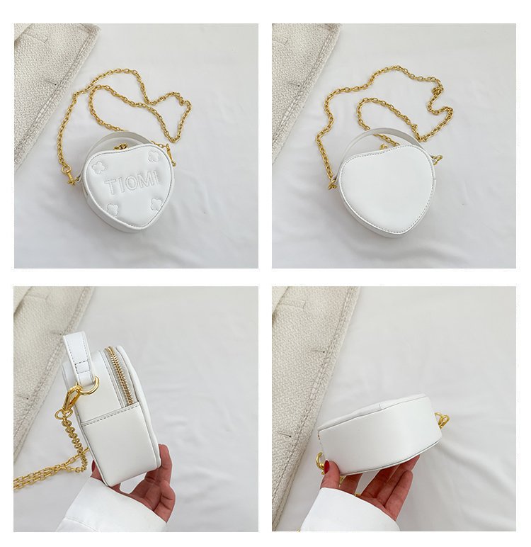 Shoulder Bag 2023 Niche Design Rhombic Chain Mini Love Messenger Bag Net Red Lipstick Bag_voghion.com