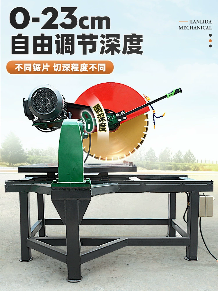 Многофункциональная огнеупорная пила для резки кирпича бетонный кирпич 45 градусов стол для снятия фаски мраморный Наклонный станок для резки камня