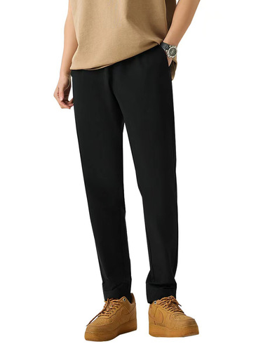 Summer ice silk quick-drying five-proof five-bullet science and technology zero-sense air conditioning pants live broadcast selected men's and women's casual pants