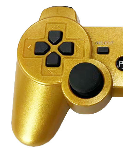 Mando de juego PS3 multicolor con botón universal de copo de nieve de doble vibración Bluetooth inalámbrico con mango P3 transfronterizo de fábrica