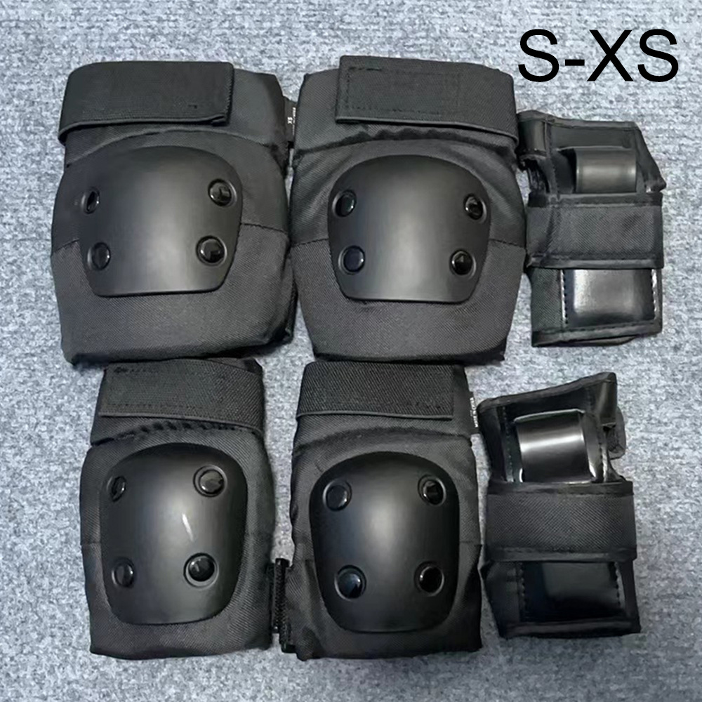 Juego de equipo de protección de patinaje sobre ruedas para niños, rodilleras, coderas, palmas, patineta, patineta, bicicleta de equilibrio, equipo de protección contra caídas para adultos