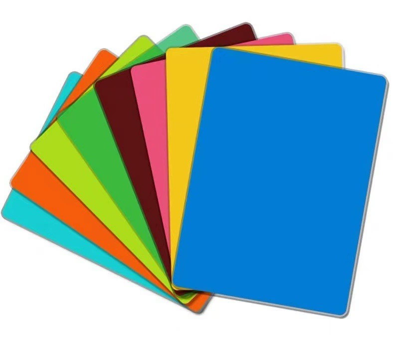 Colorful aluminum-plastic board manufacturer advertising sign decorative board exterior wall panel solid color aluminum-plastic board