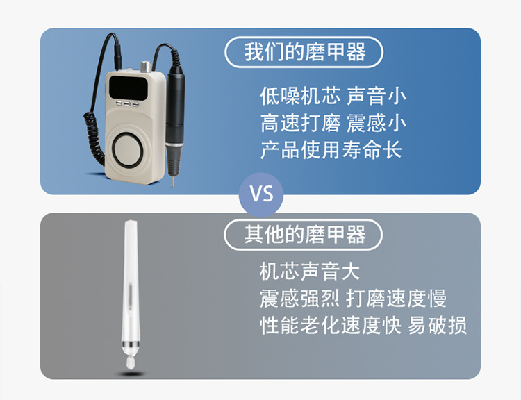 Nail Drill Charger Automatic Nail Remover Machine Nail File Dead Skin Remover Electric Nail Grinder New Model