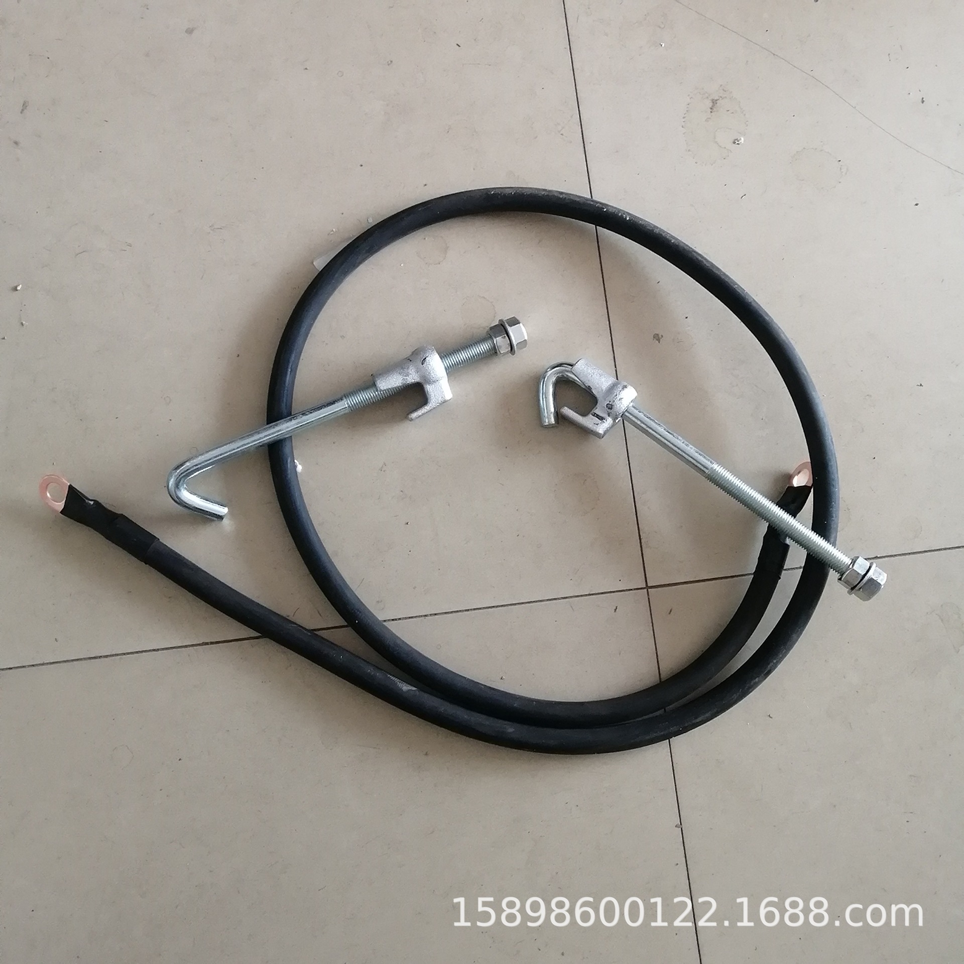 工务器材钢轨回流线70平 济宁纽威达出售铁路连接线 两米回流线