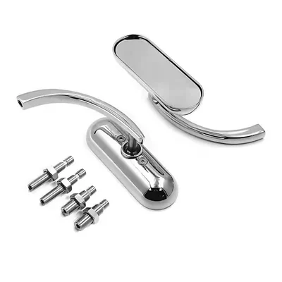 Harley Motorcycle Universal Aluminum Motorcycle rearview mirror - electroplating
