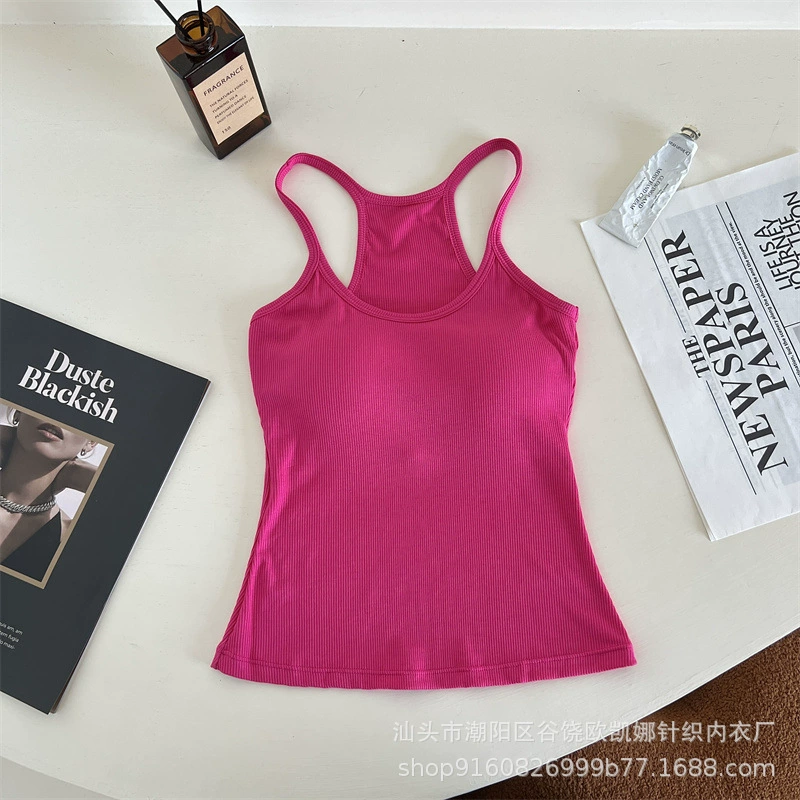 Базовая майка, белье как верхняя одежда, жилет, европейский стиль, Slim fit, без спинки