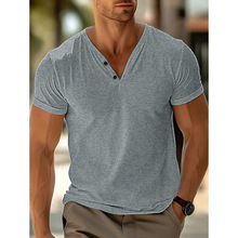 U 47518 Men's V-neck Breathable Short Sleeve ��ʿ V ��͸����