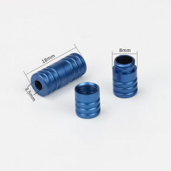 Innovative shoe accessories elastic free-tie shoelaces colorful metal capsule elastic shoelaces children's free-tie lazy shoelace buckles