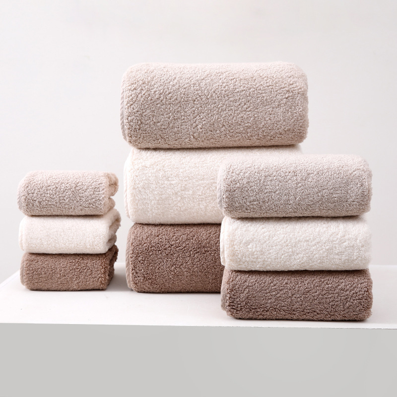 Gold towel wholesale thickened Egypt long staple cotton hotel light luxury cotton absorbent face bath towel