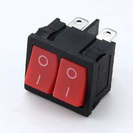 KCD5翘板按钮开关 四脚双联遥控开关 风筒开关 小家电控制开关