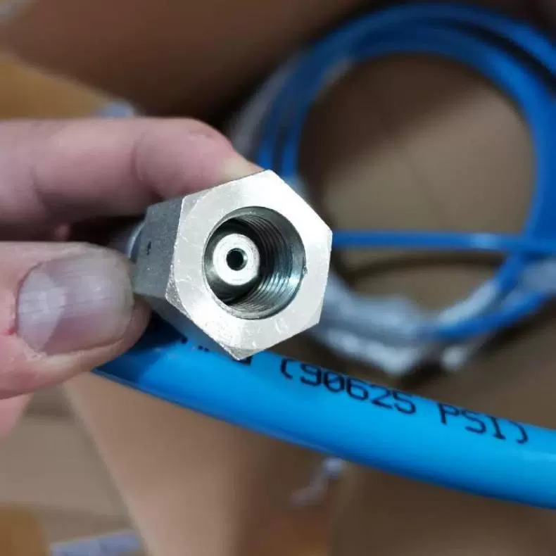 HX-12-2SP сверхвысокого давления гидравлический шланг 800BAR высокого давления масляная трубка азот воздушный шланг