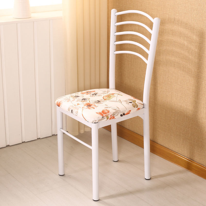 餐厅椅子靠背椅家用椅饭店椅子酒店餐桌椅铁艺椅子现代简约椅子|ru