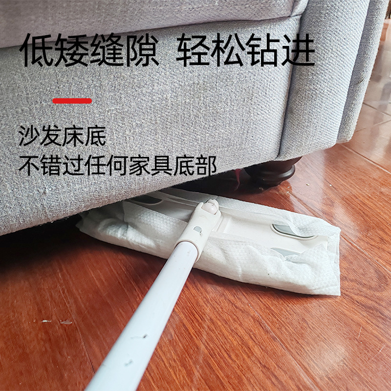 モップ静電除塵ワイプ抗菌除塵クリーニング床モップ家庭用モップ床ウェットワイプ|undefined