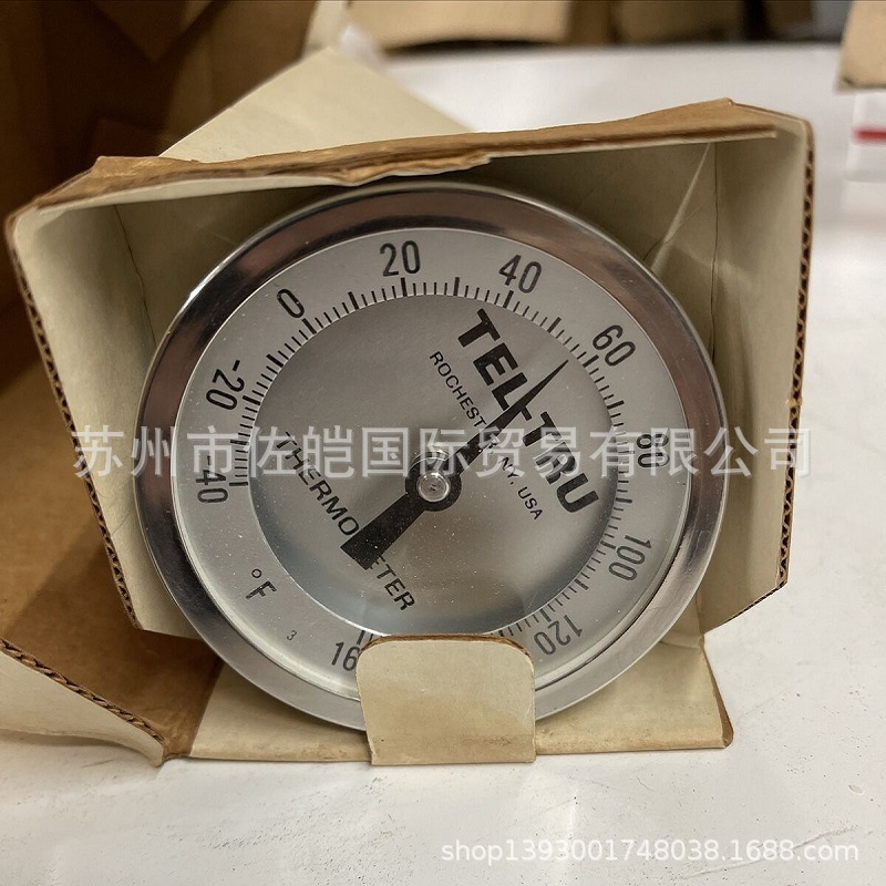 供应美国TEL-TRU品牌GT300R 38300653型号双金属温度计 EU认证仪