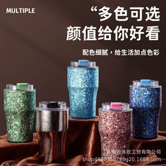 纯钛水杯随手高颜值便携超轻保鲜抑菌钛杯外出旅行家用隔热杯子