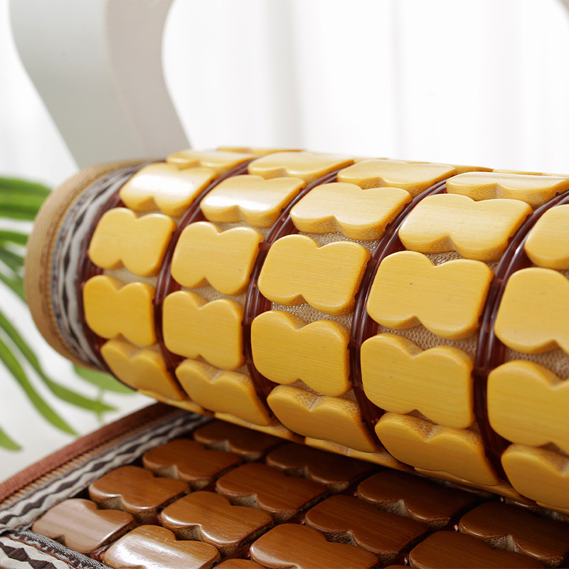 Verano Mahjong Mat cojín transpirable antideslizante silla de oficina Estera de bambú estera fresca del coche verano largo cojín silla Butt pad