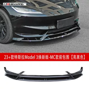 23 Tesla MODEL3 MC ön dodaq, yan ətək, arxa dodaq dəsti.