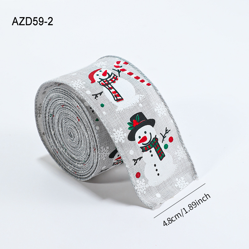 4.8CM Grey Snowman Tape / 2m