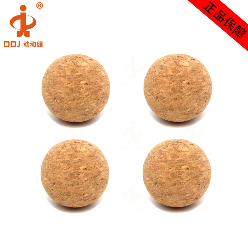 Deportes móvil ventas directas de la fábrica accesorios de fútbol de mesa 36mm bola de madera juego de escritorio niños Bola de corcho interactivo