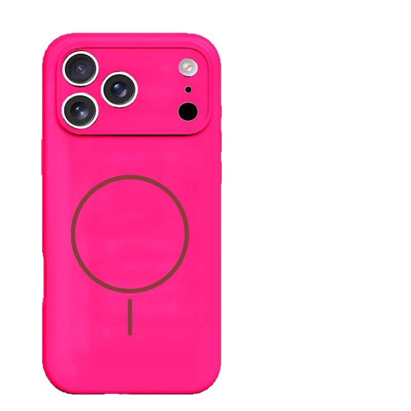 镜头全包iPhone17强磁吸液态硅胶手机壳苹果17pro Air保护套肤感M|undefined