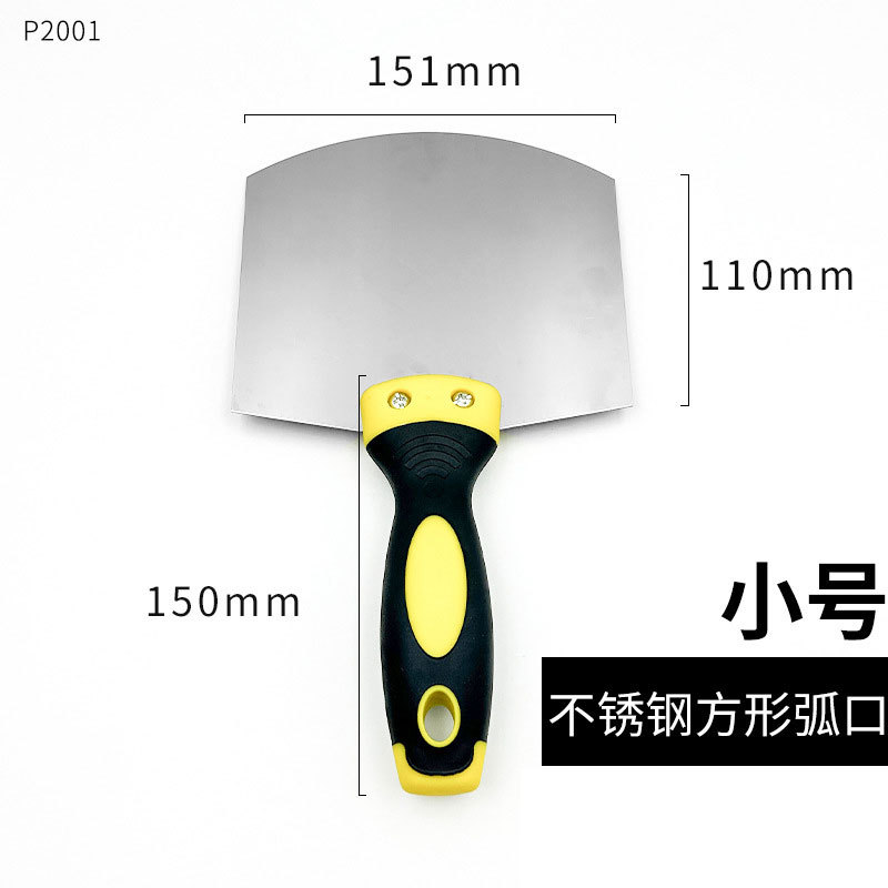 Cuchillo de masilla de alta dureza 3 pulgadas de grosor lote cuchillo de masilla multifuncional de acero inoxidable cuchillo de limpieza cuchillo de masilla