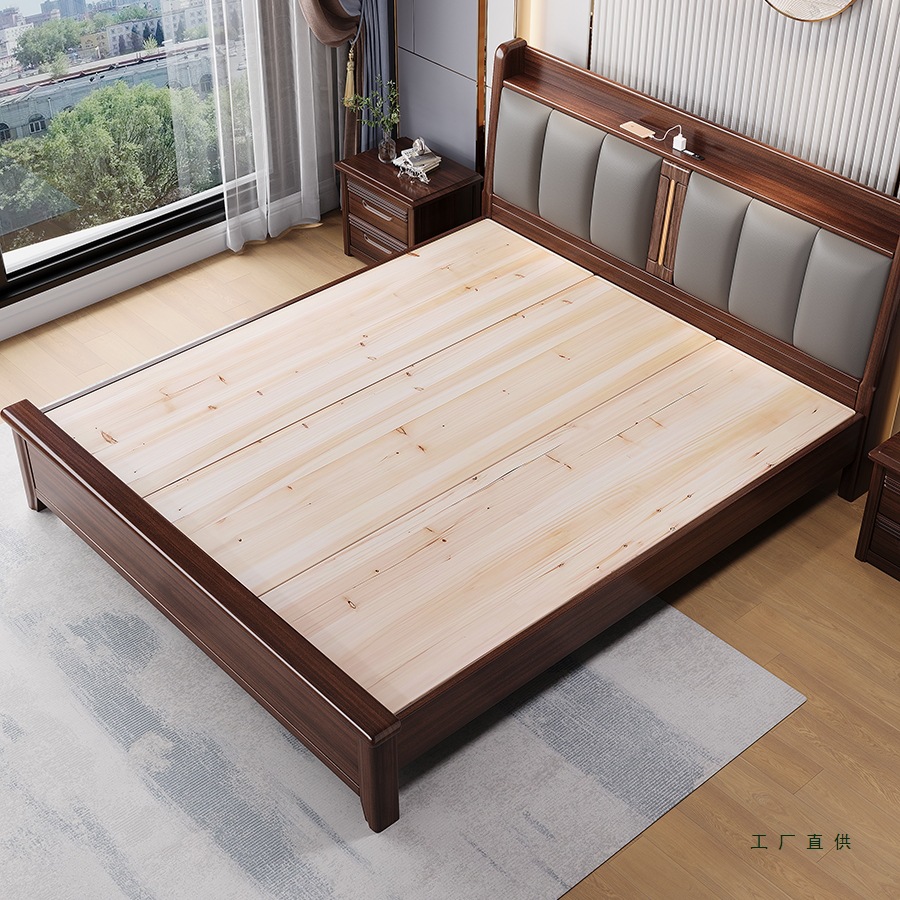 All Solid Wood Bed Board, Fir Wood Thickened Hard Board Mattress, Wooden Board Pad, Waist Protector, Bed Board, Plank Frame